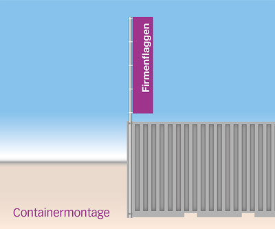 Fahnenmast_mit_Containermontage